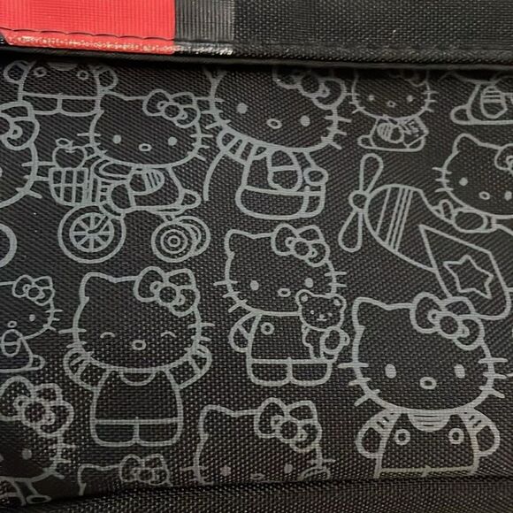 Hello Kitty Black  Laptop Case Messenger Bag Shoulder Strap 2011 - Picture 11 of 11